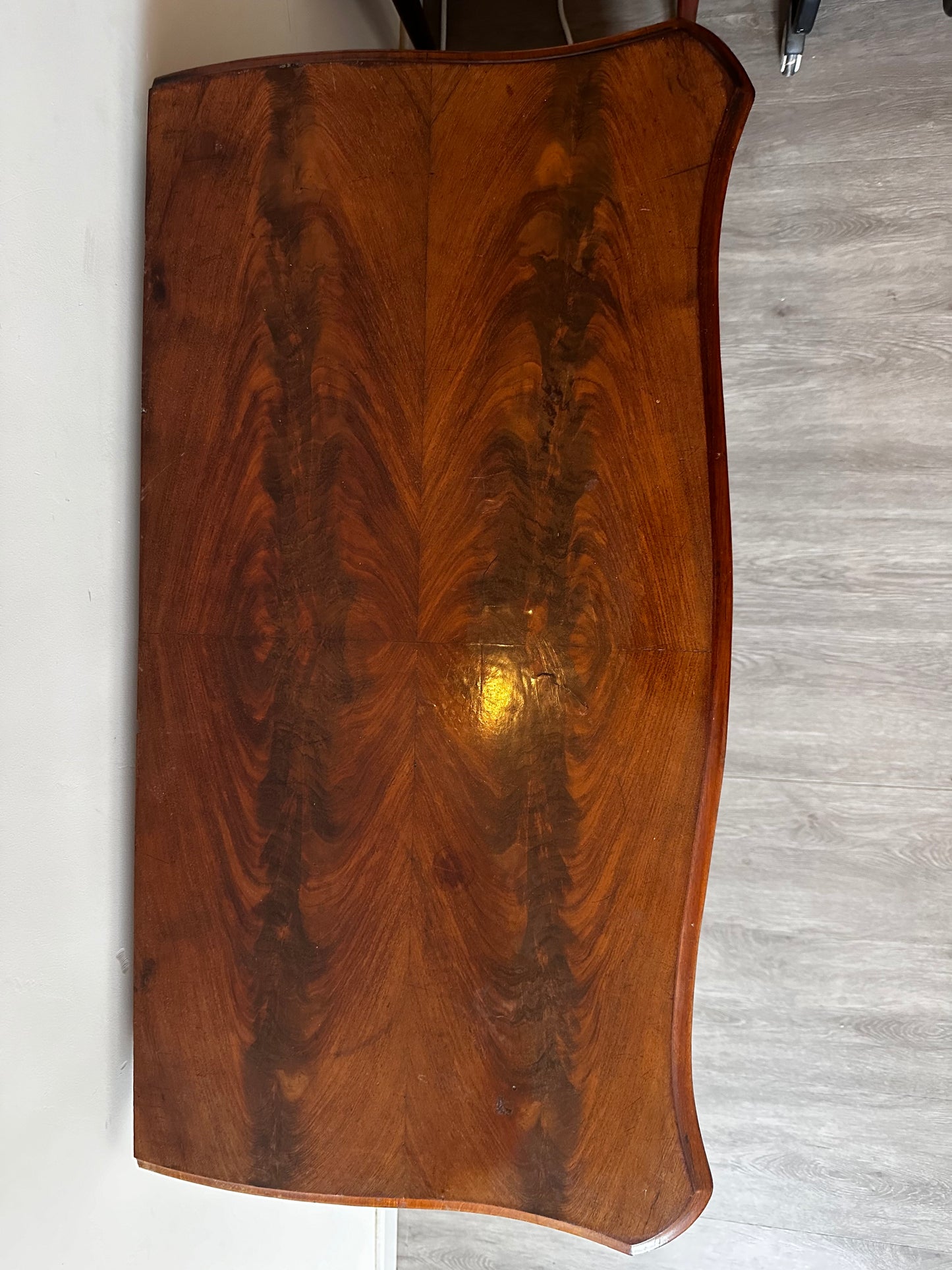 Vintage mahonie houten kastje