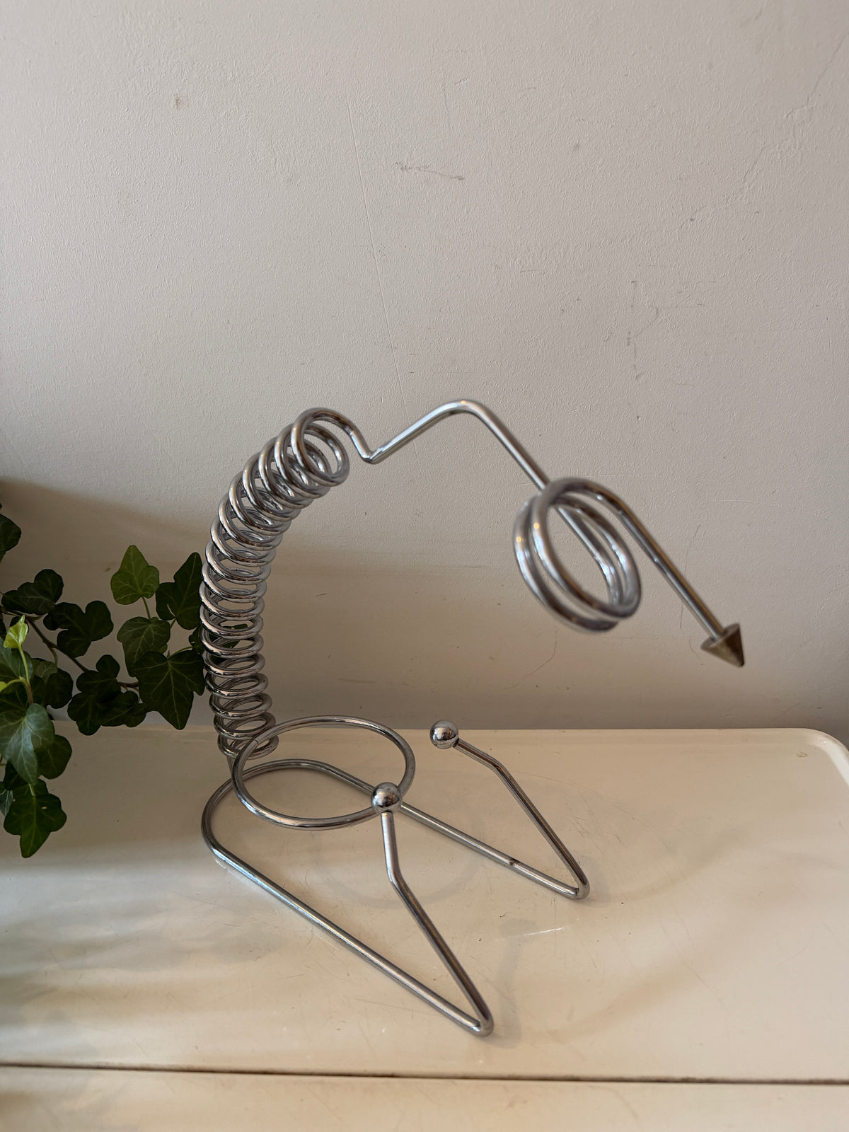 Chrome Wine Holder & Pourer