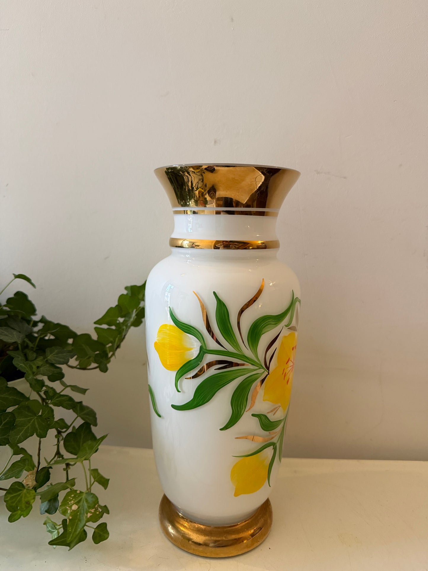 Opaline glazen vaas