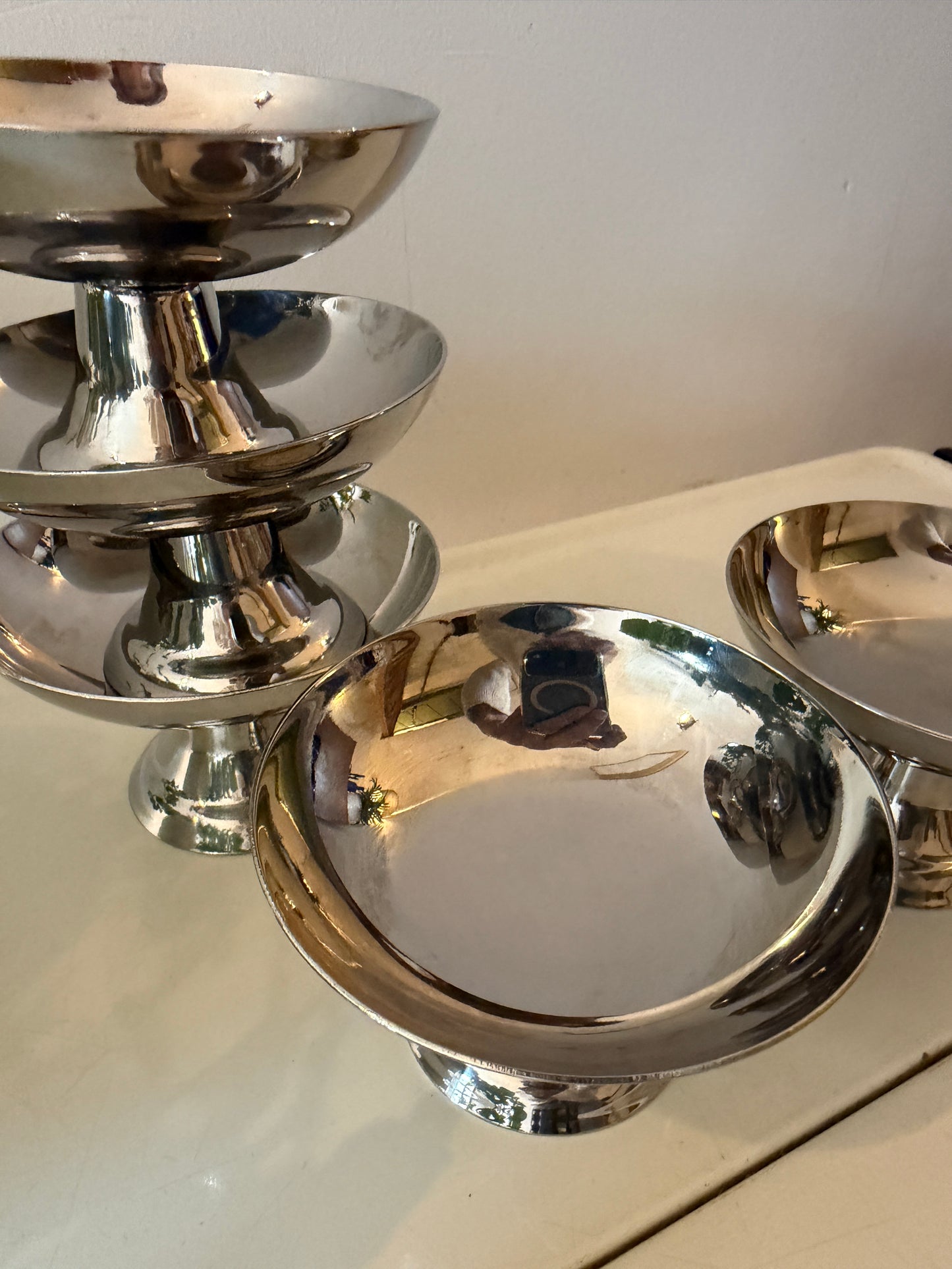 Set van 6 Chrome coupes