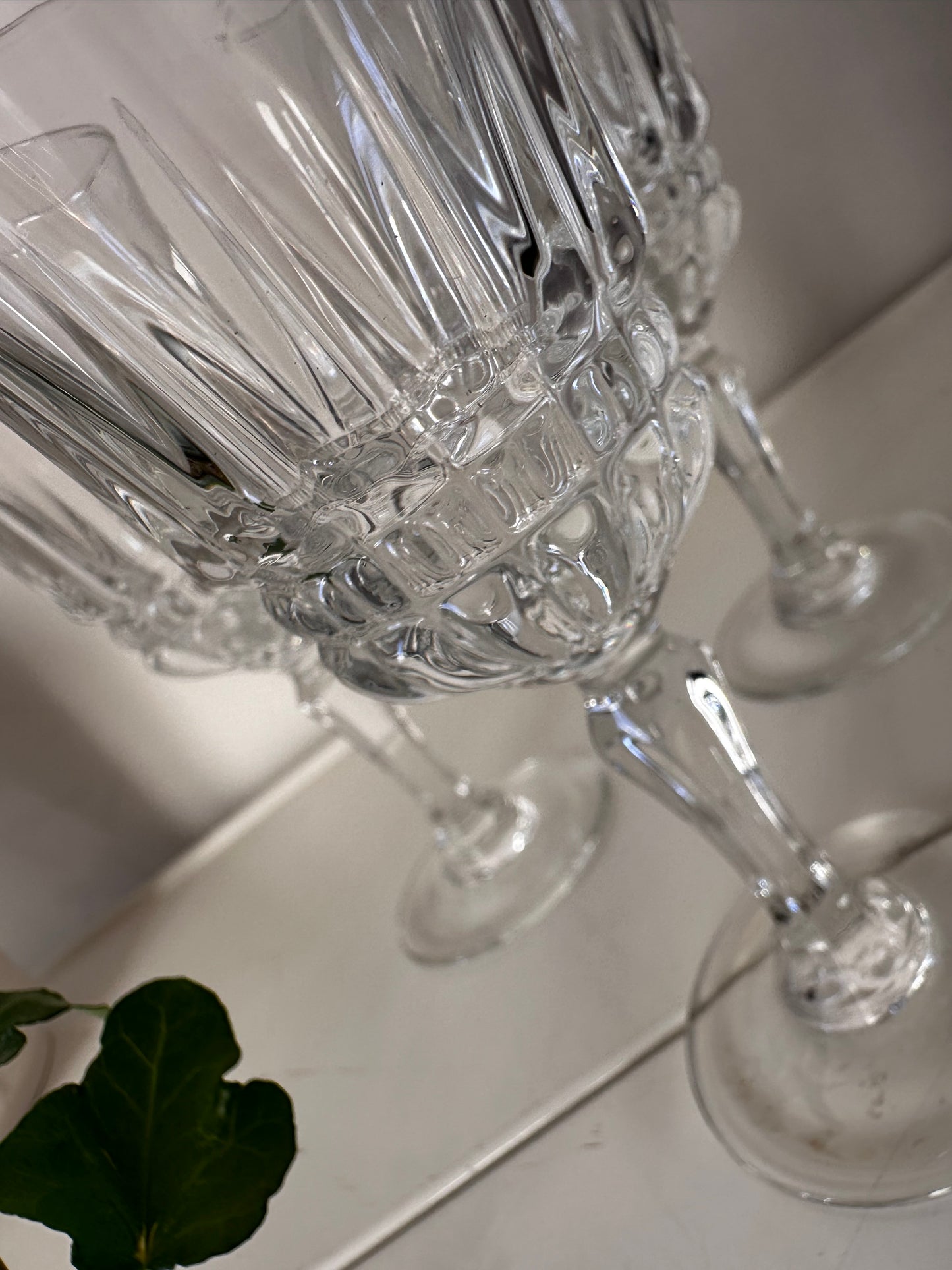 Cristal D’Argeus likeur glaasjes vintage