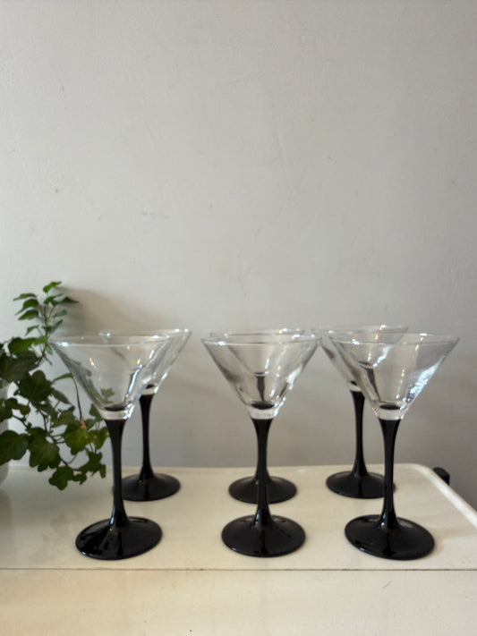 Set van 6 martini glazen luminarc