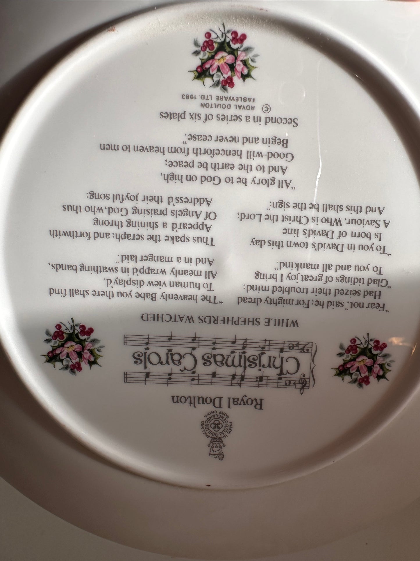 Set Royal Doulton Christmas Plates