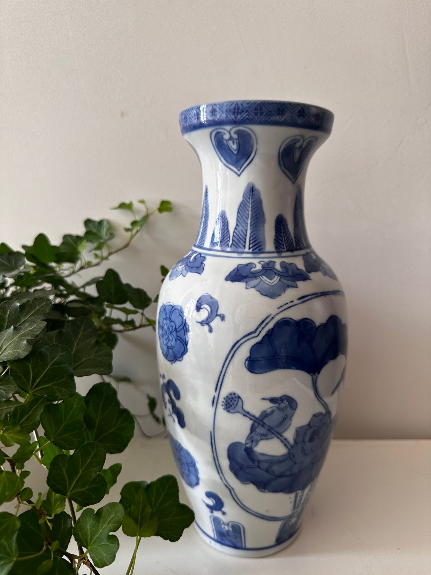 Porseleinen vintage Chinese vaas