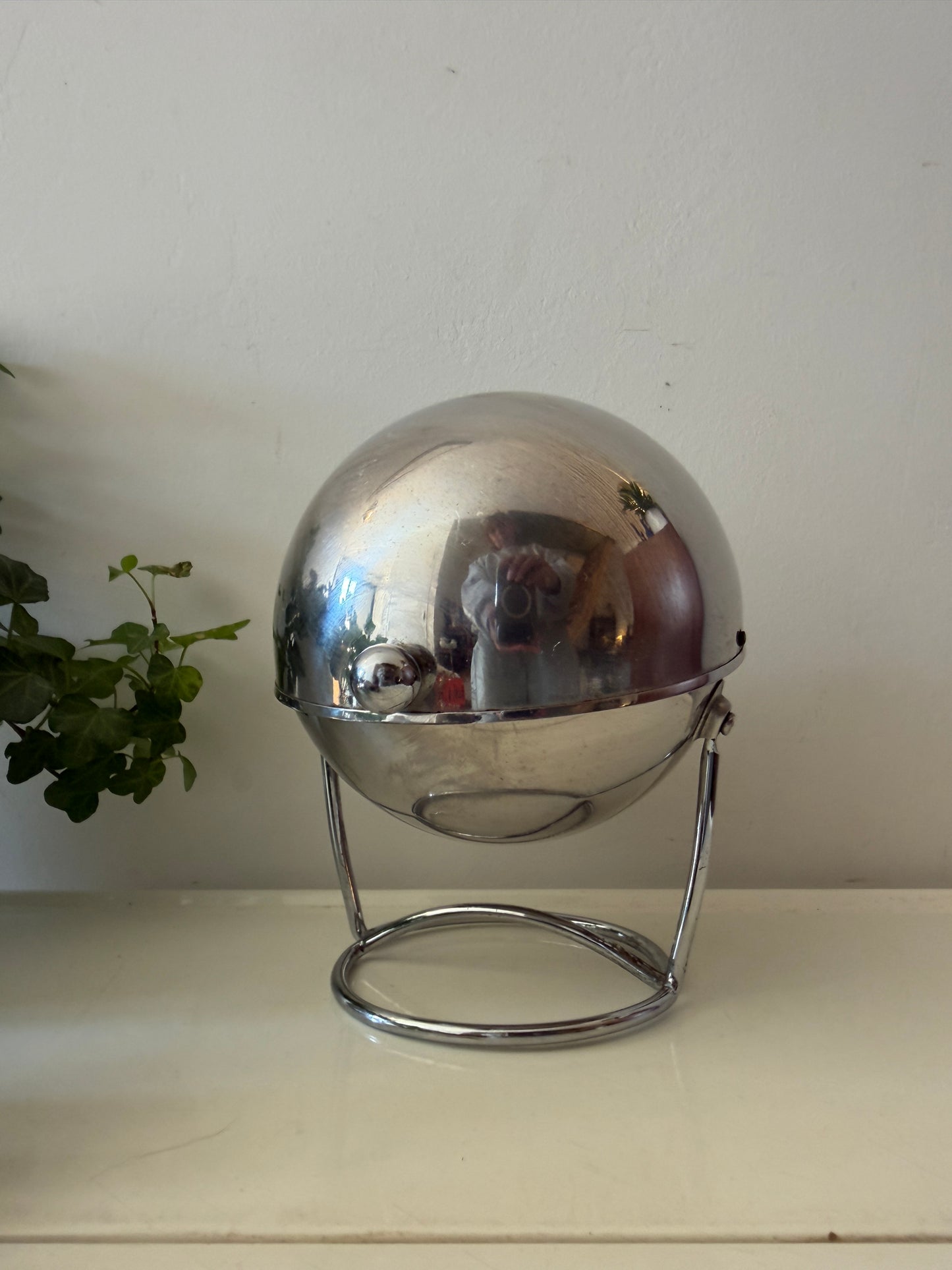 Chrome voorraadpot suikerpot