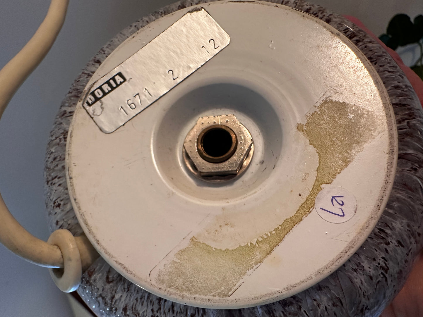 Murano glazen Doria vintage jaren 70 lamp