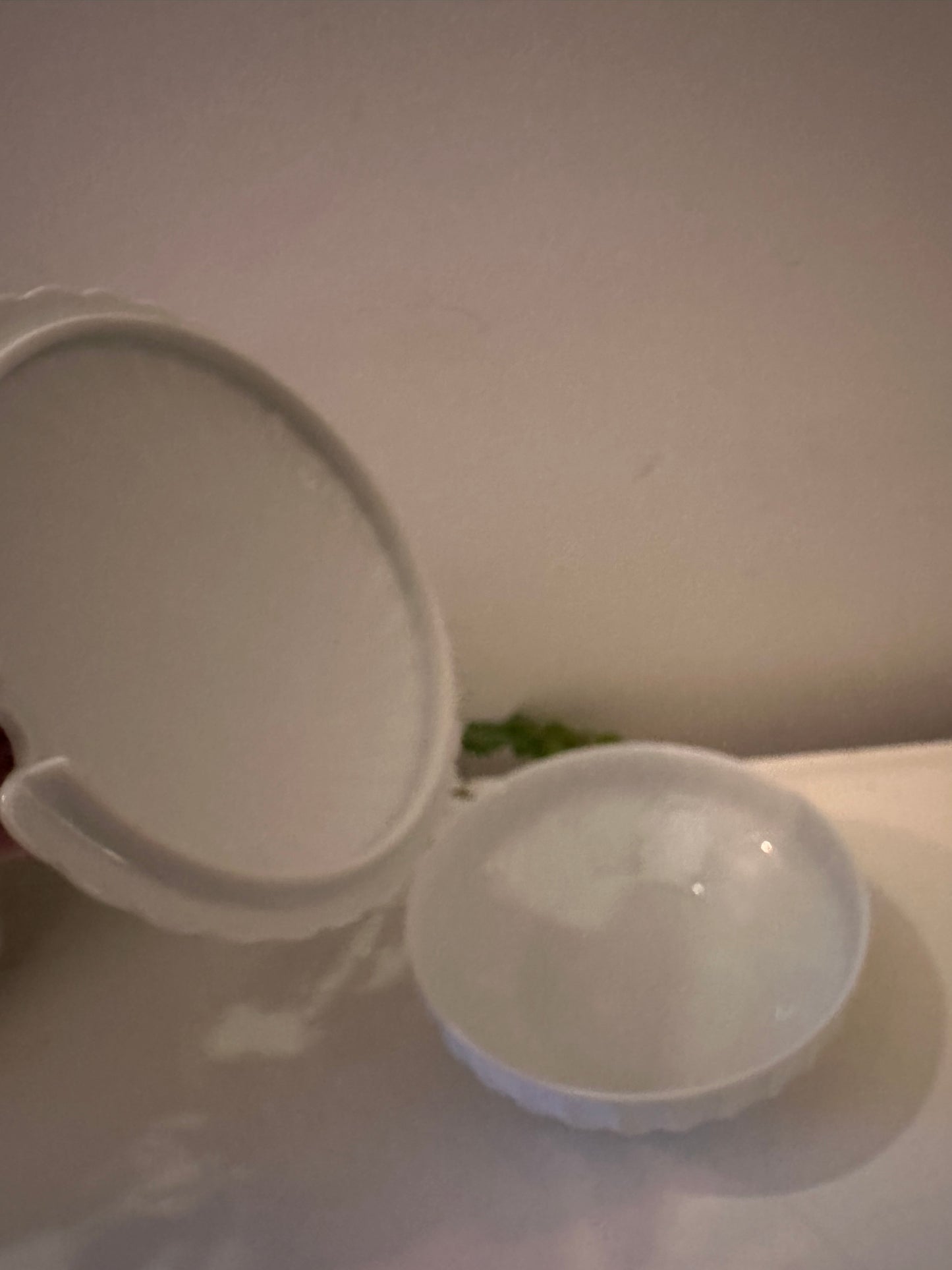 Set Limoges porselein melk en suiker set 3 delig