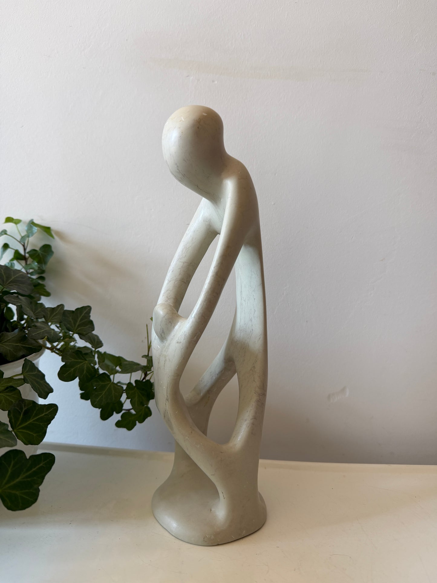 Spekstenen beeld ouder en kind