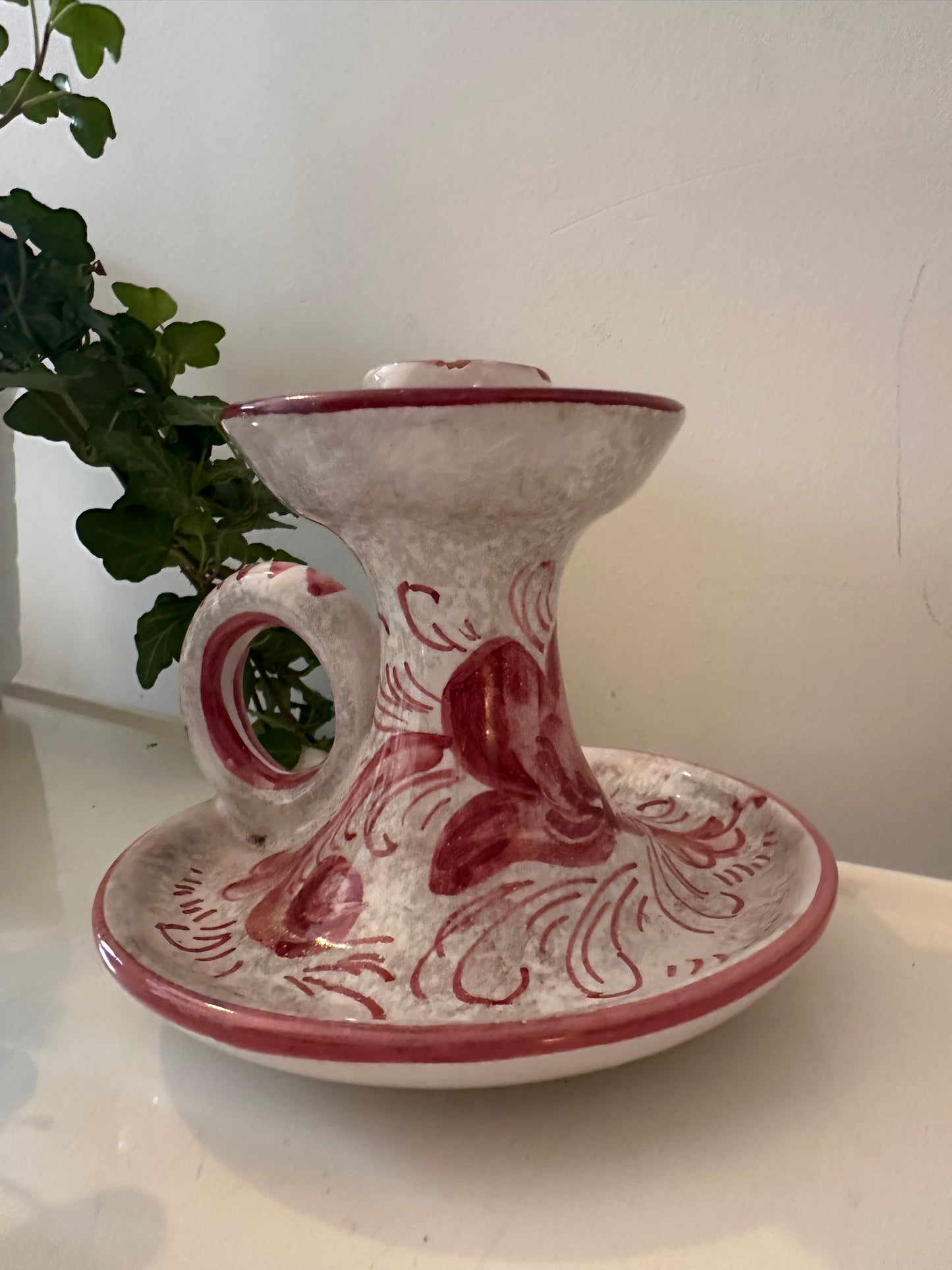 Italiaans keramieken kandelaar