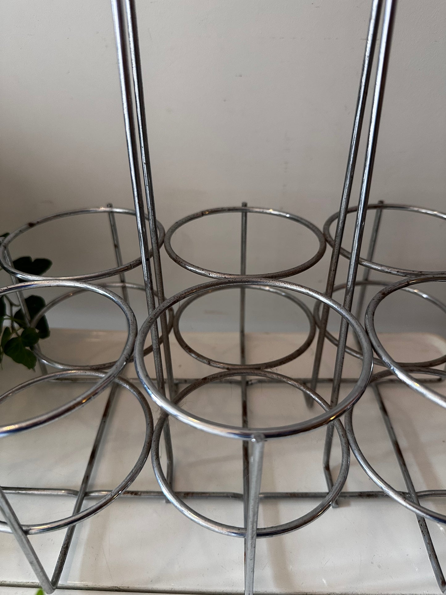 Flessenrek chroom jaren 60