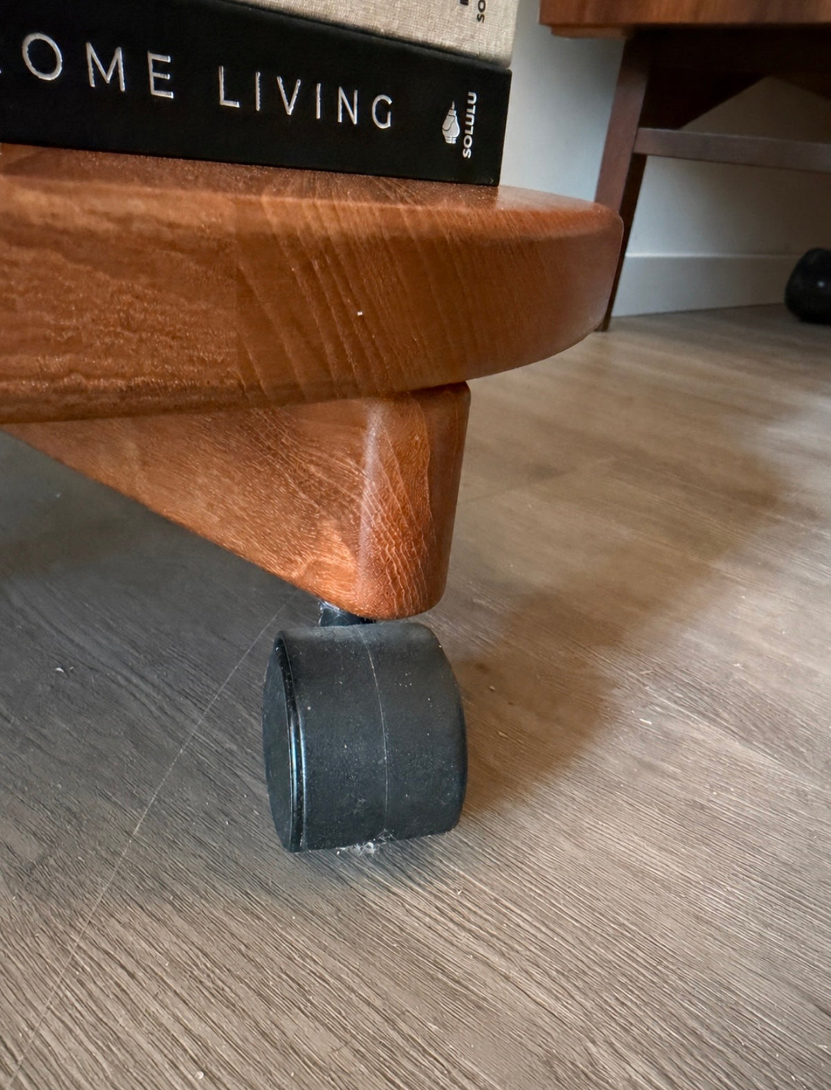 Mid Century Deens Design teakhouten trolley
