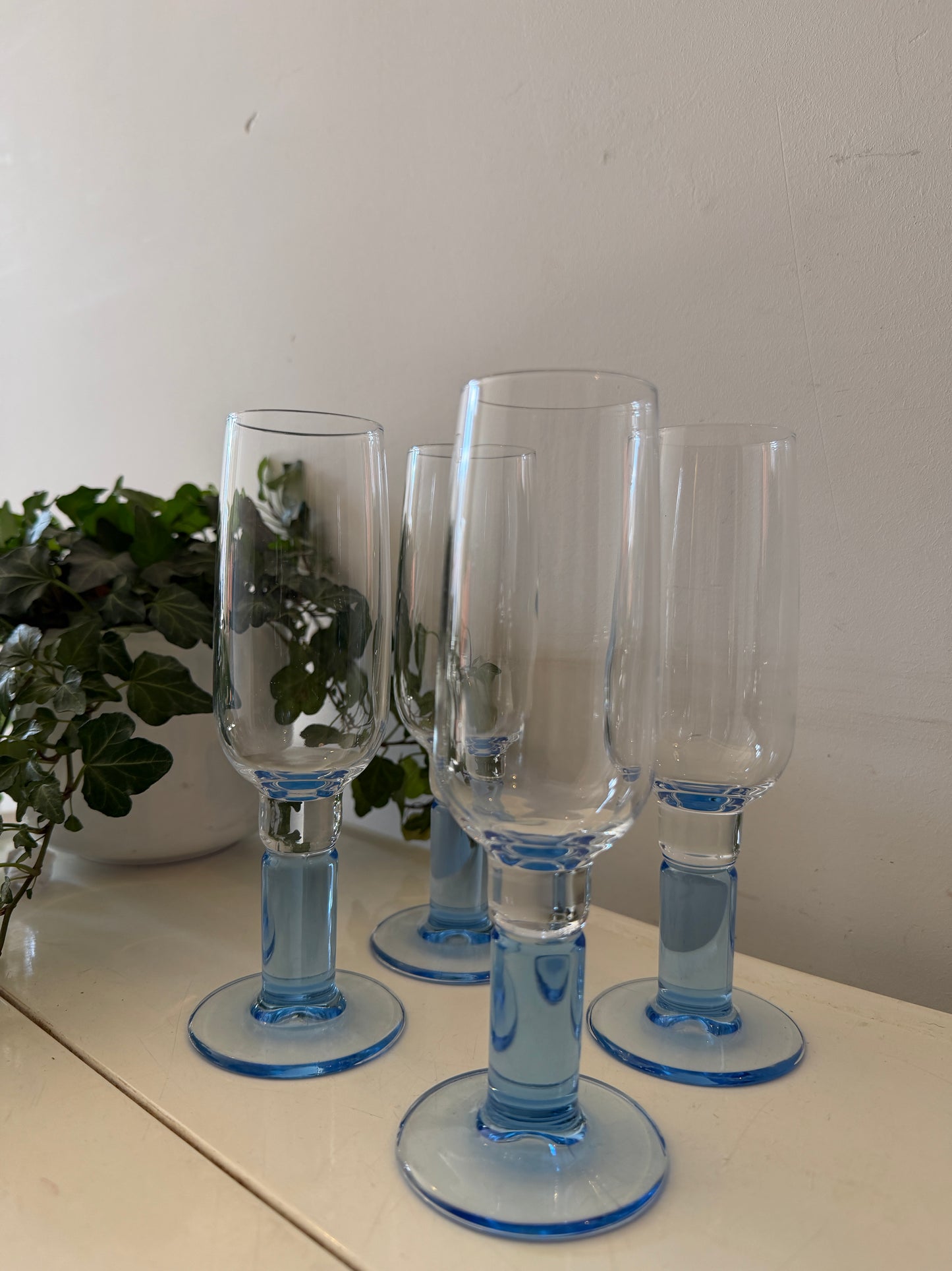 Set van 4 Bormioli Rocco flûtes
