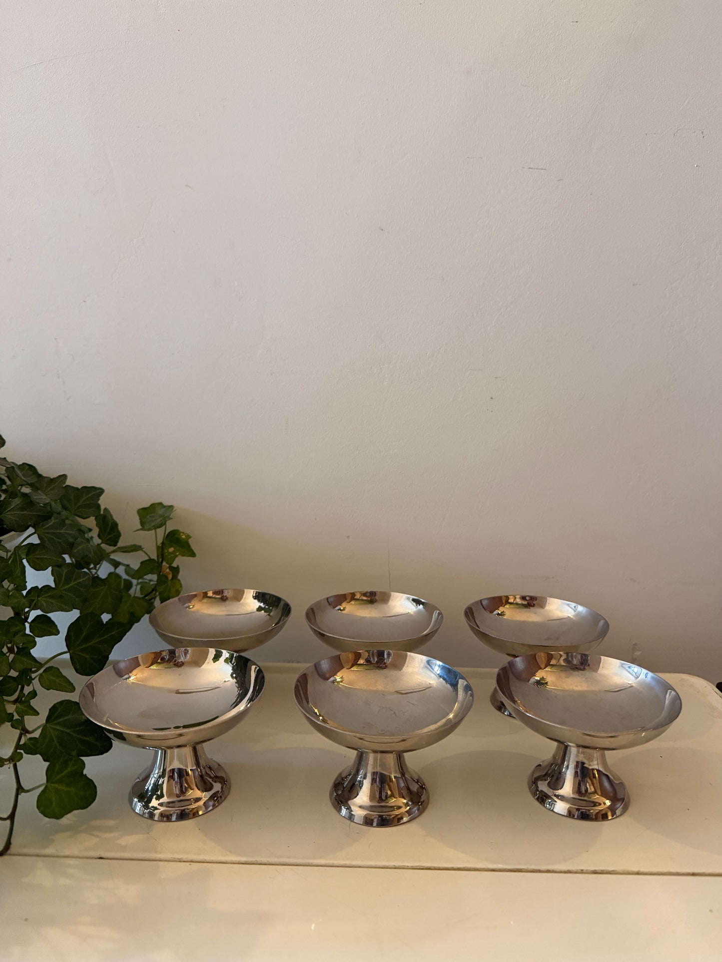 Set van 6 Chrome coupes