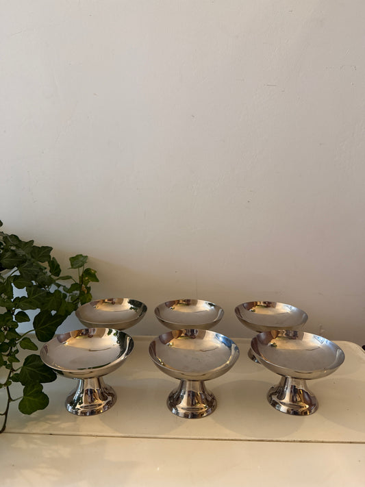 Set van 6 Chrome coupes
