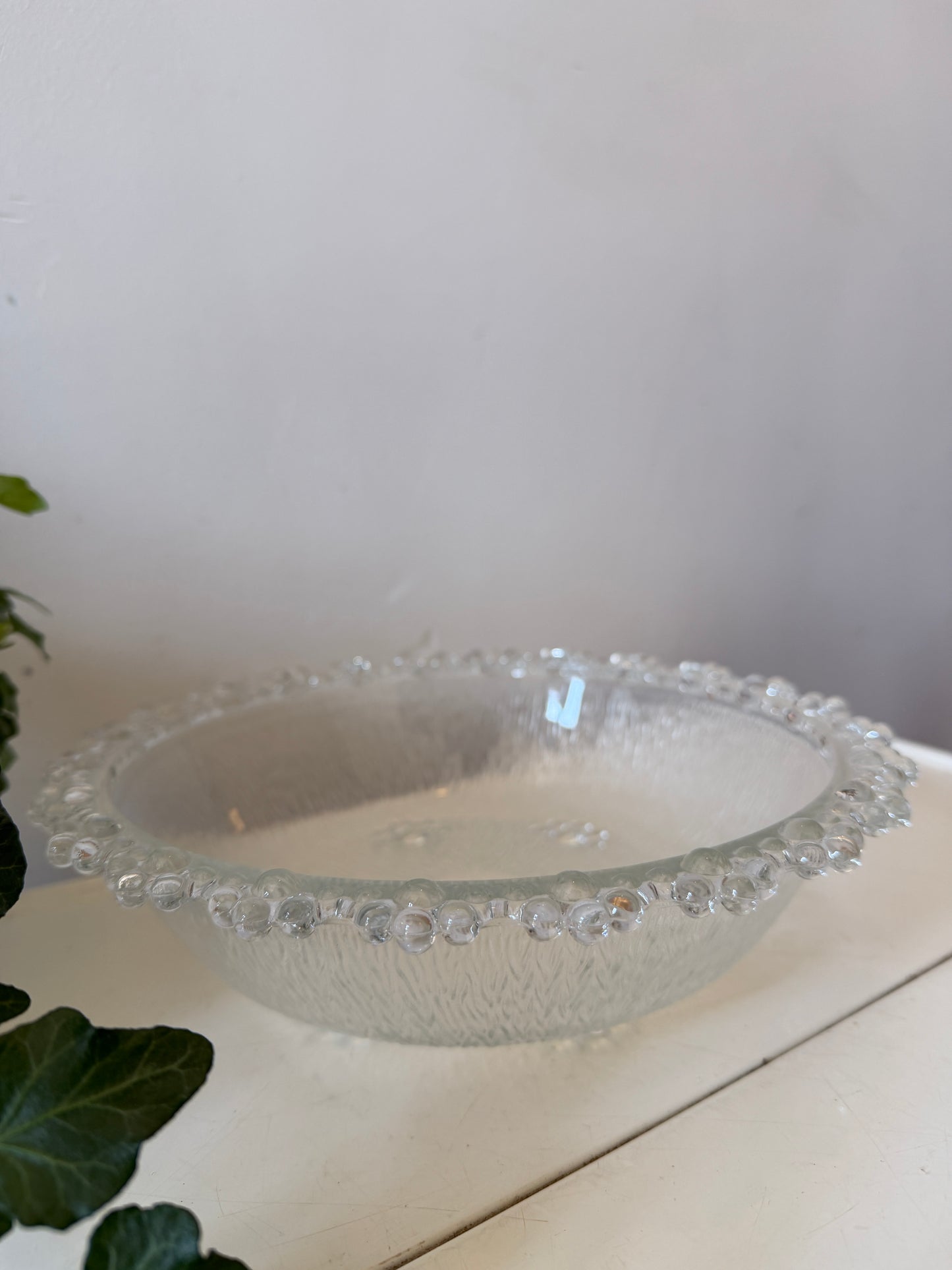 Masserini Barocco glazen schaal