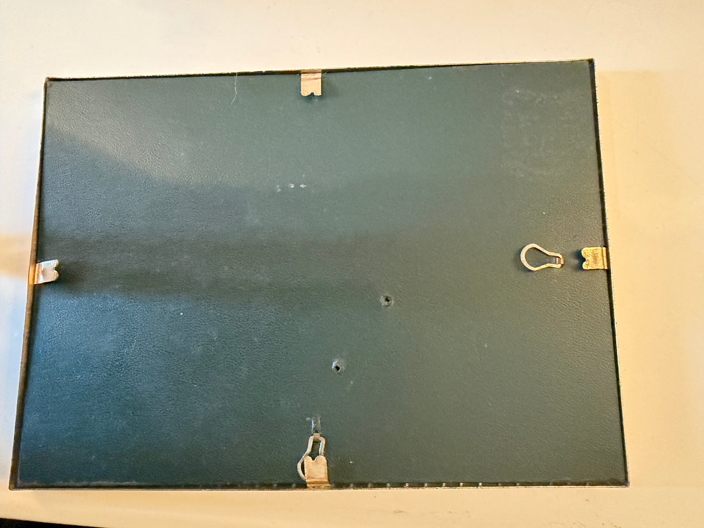 Zilverkleurig jaren 60 fotolijstje