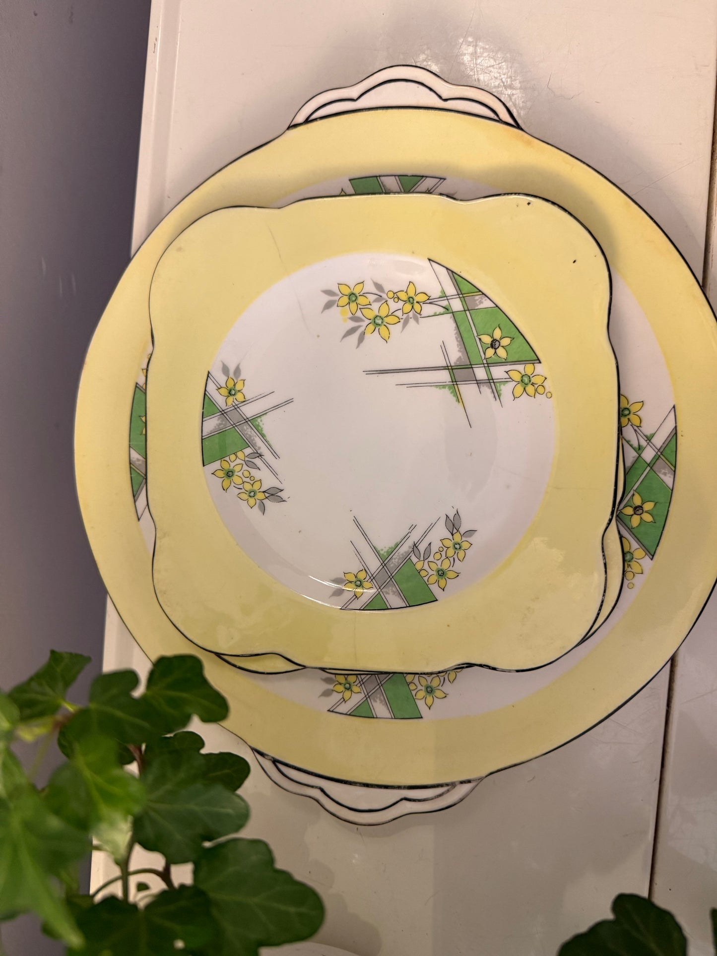 Art Deco gebaksset