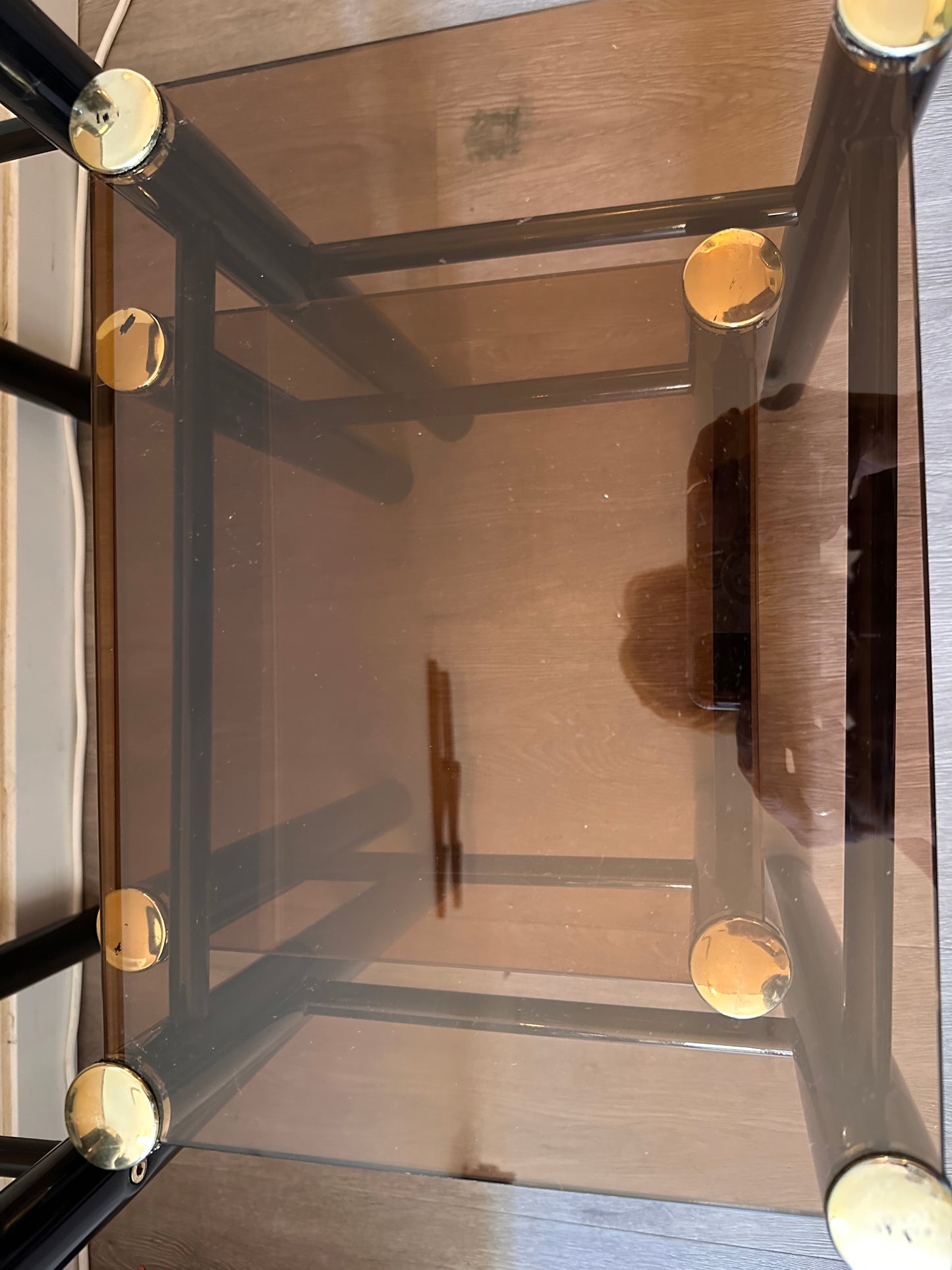 Set van 3 nesting tables space age Hollywood Regency