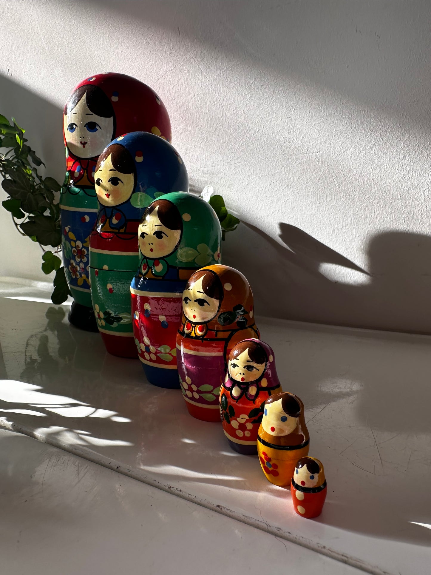 Set van 7 Matroesjka’s