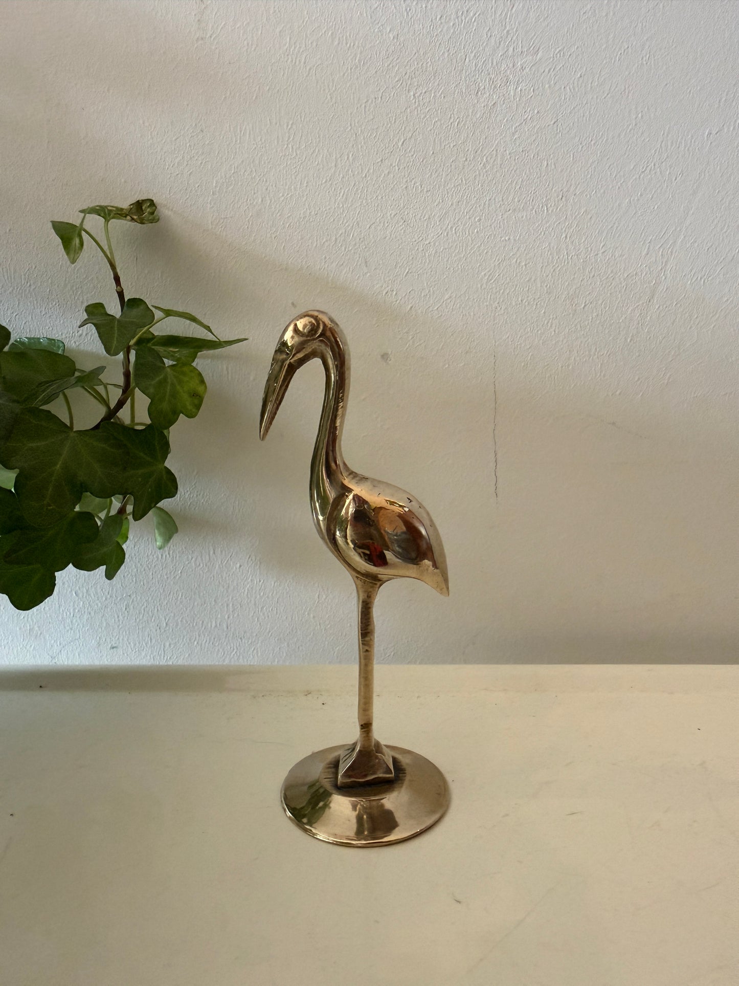 Messing flamingo