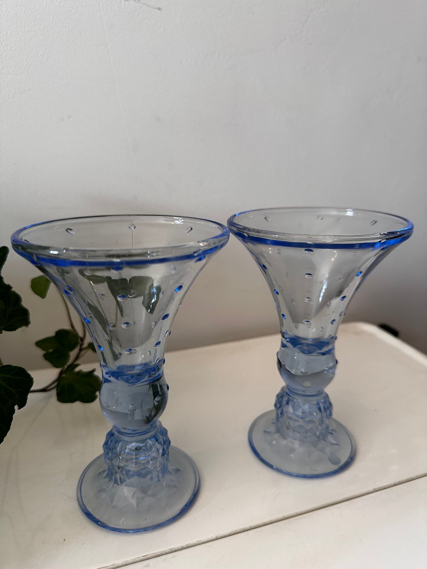 Set martini glazen persglas