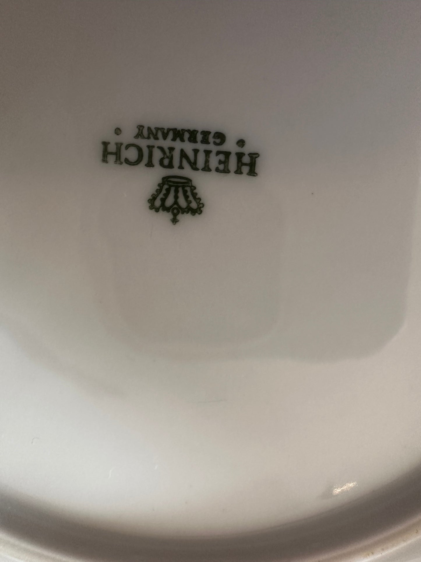 Gebaksbordjes porselein Heinrich Germany