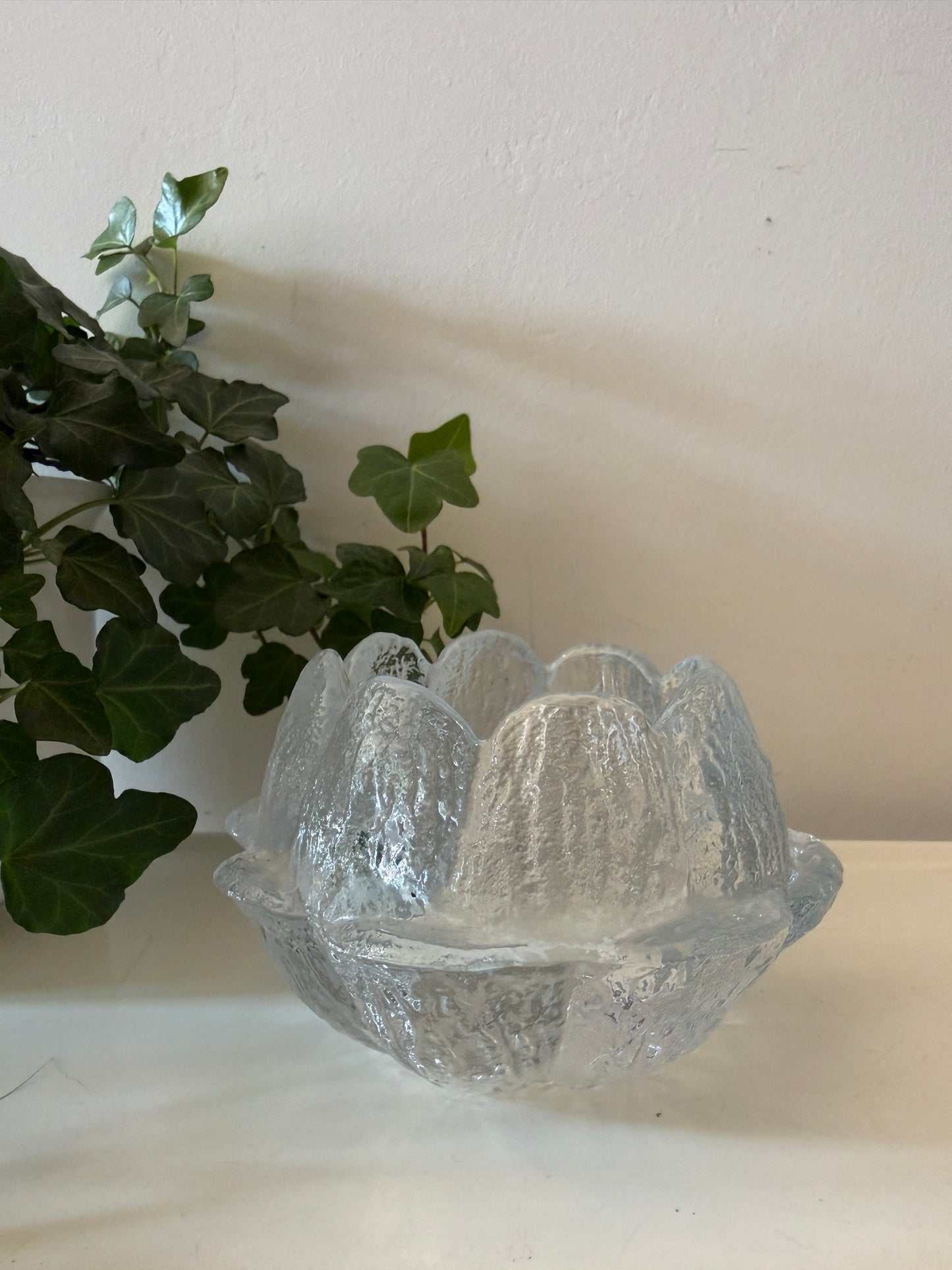 Holmegaard waxinelicht houder