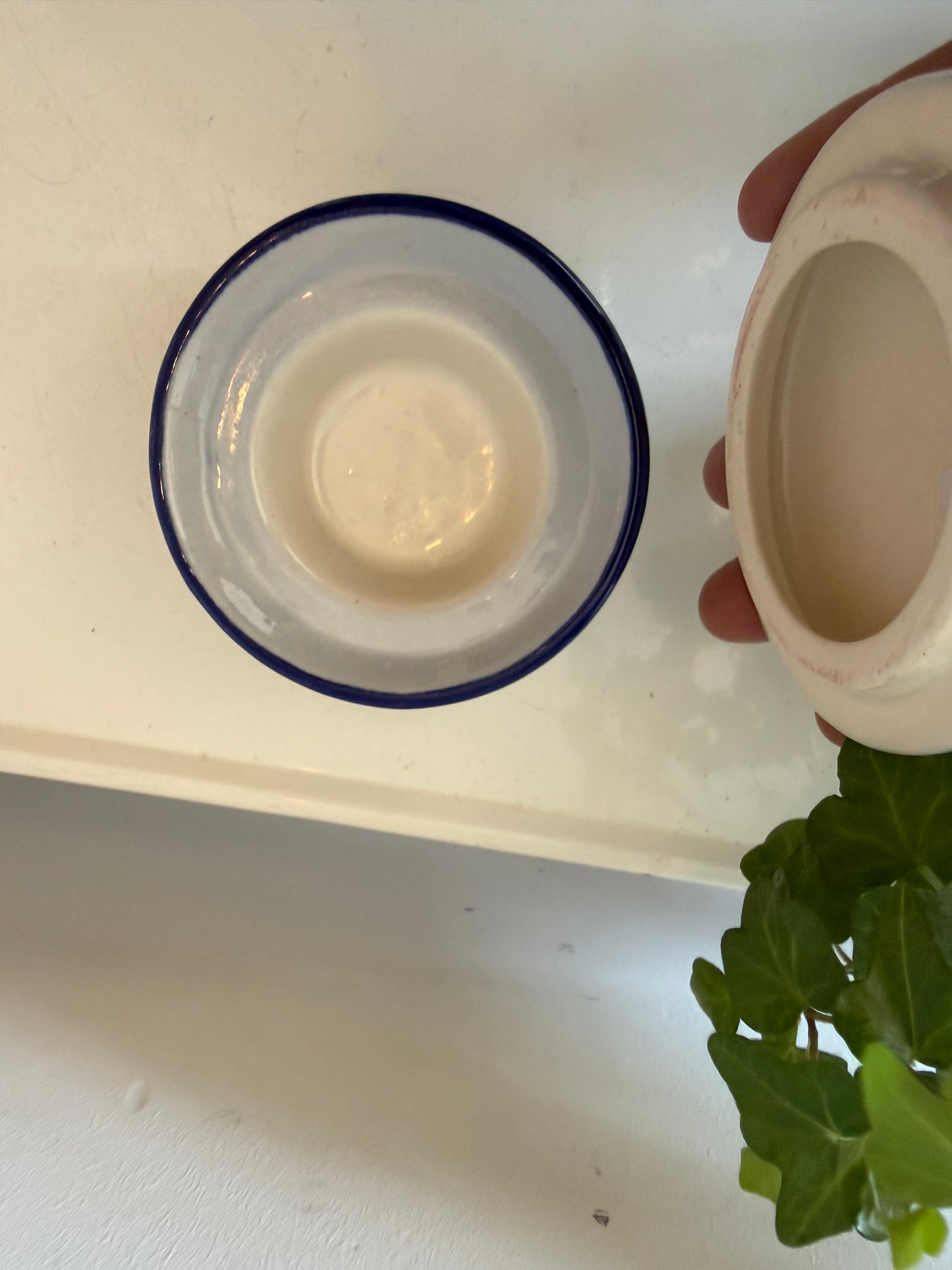 Delftsblauw potje keramiek