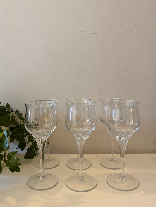 Kristallen vintage glazen