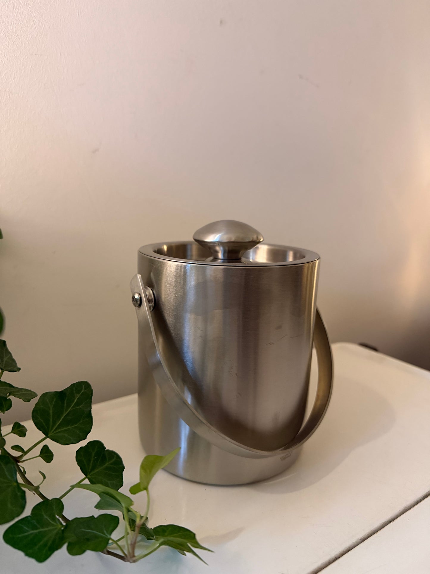 Chroom jaren 80 ijsemmer