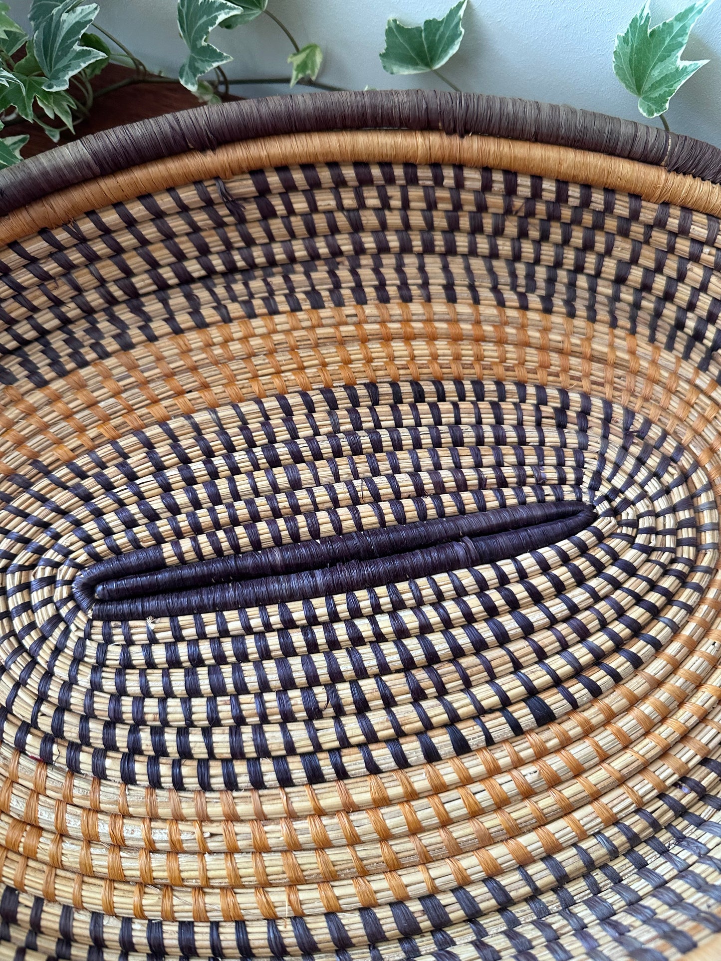 Raffia dienblad