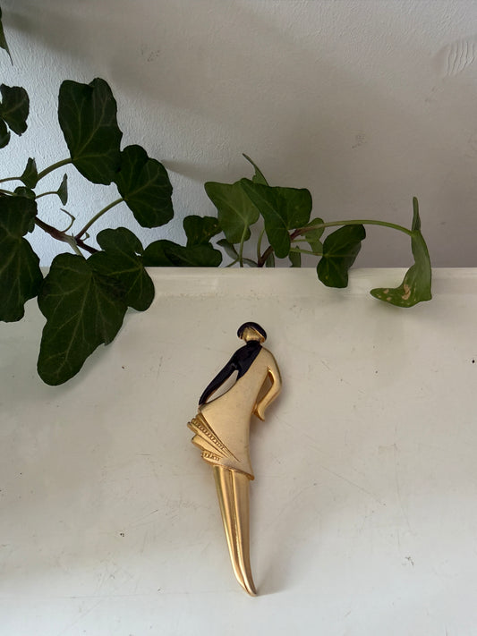 Vintage jaren 80 broche