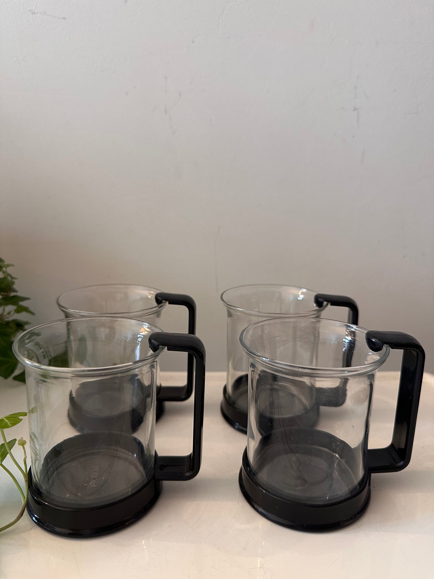 Bodum jaren 80 theeglazen