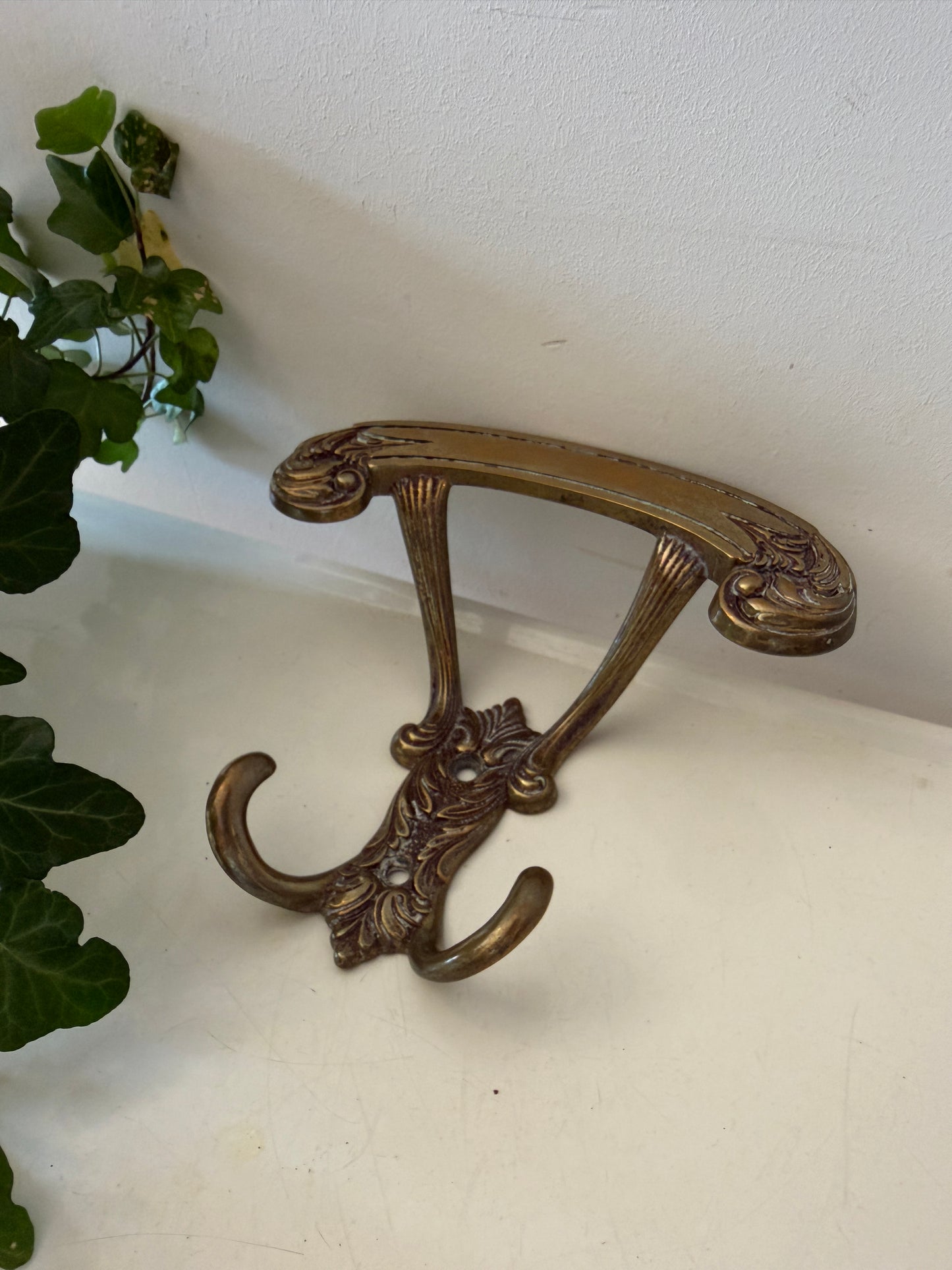 Messing ophang haak