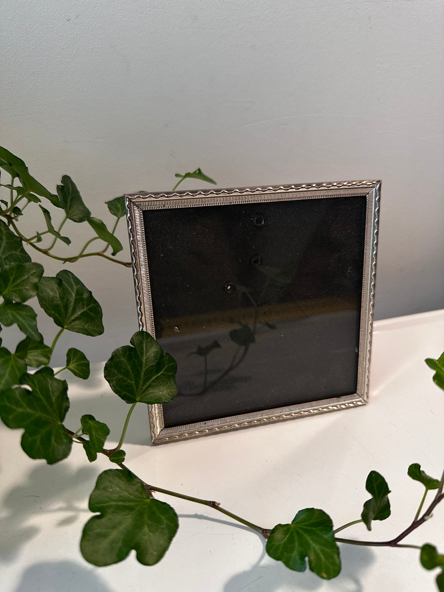 Fotolijstje zilverkleurig vintage