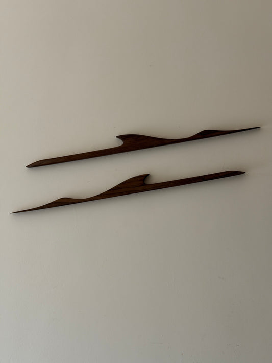 Mid Century Deens design wandvogels