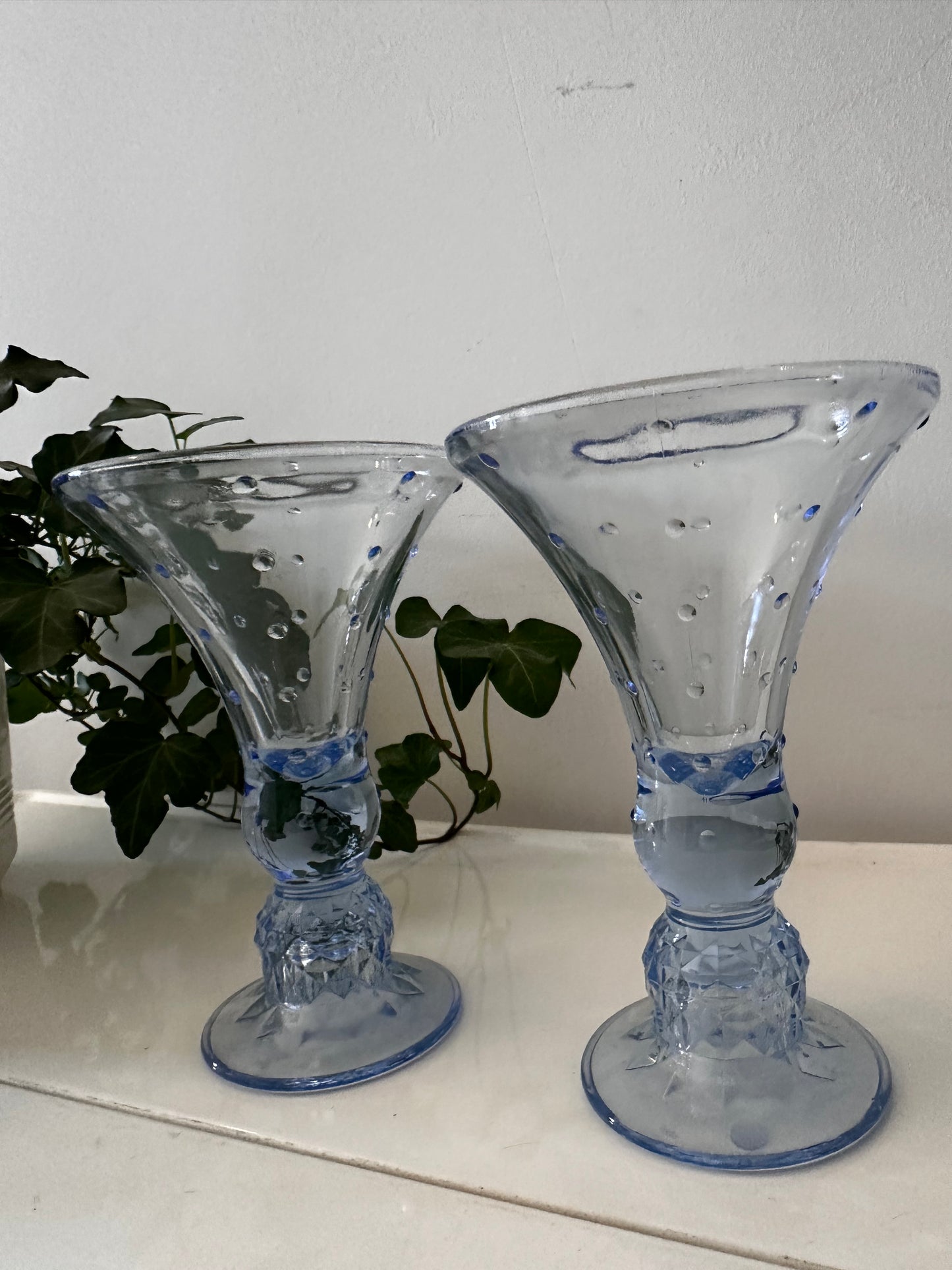 Set martini glazen persglas