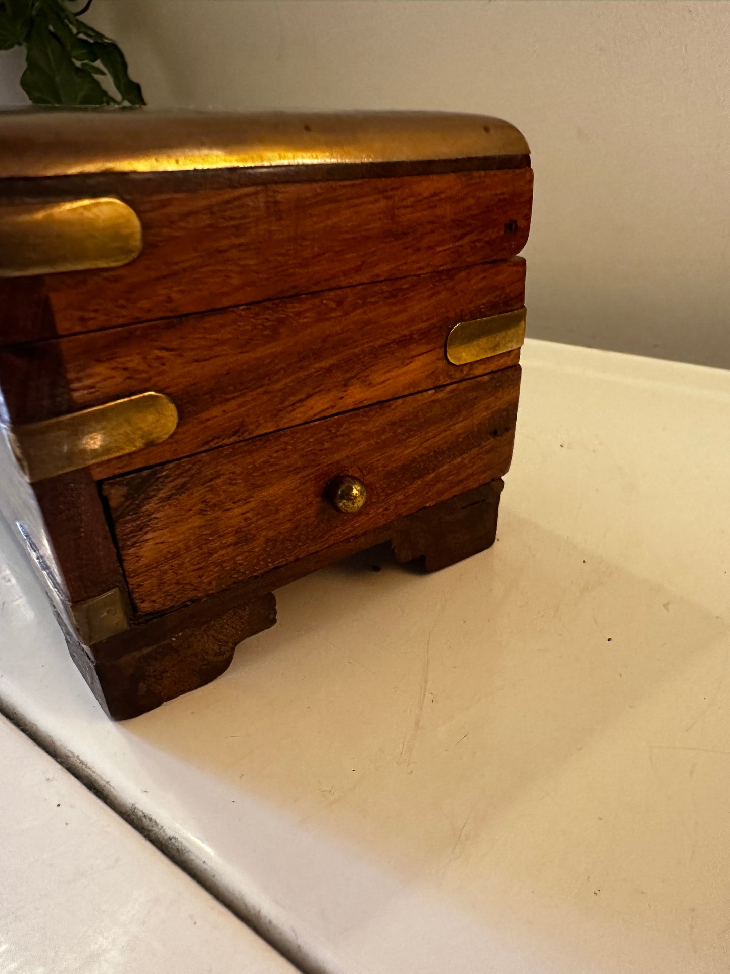 Toffe opbergdoosjes met messing details