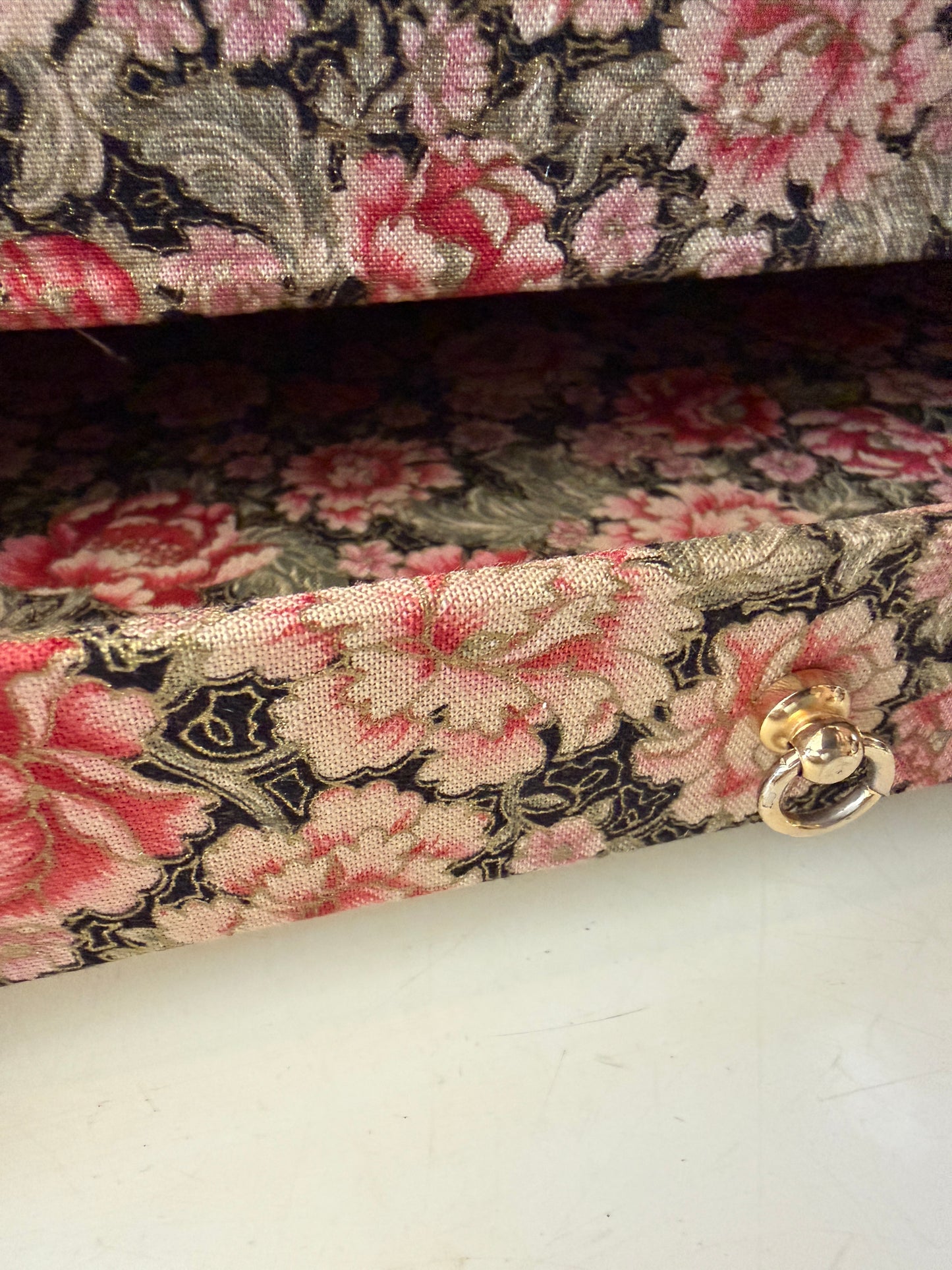 Sieradendoos met bloemenprint