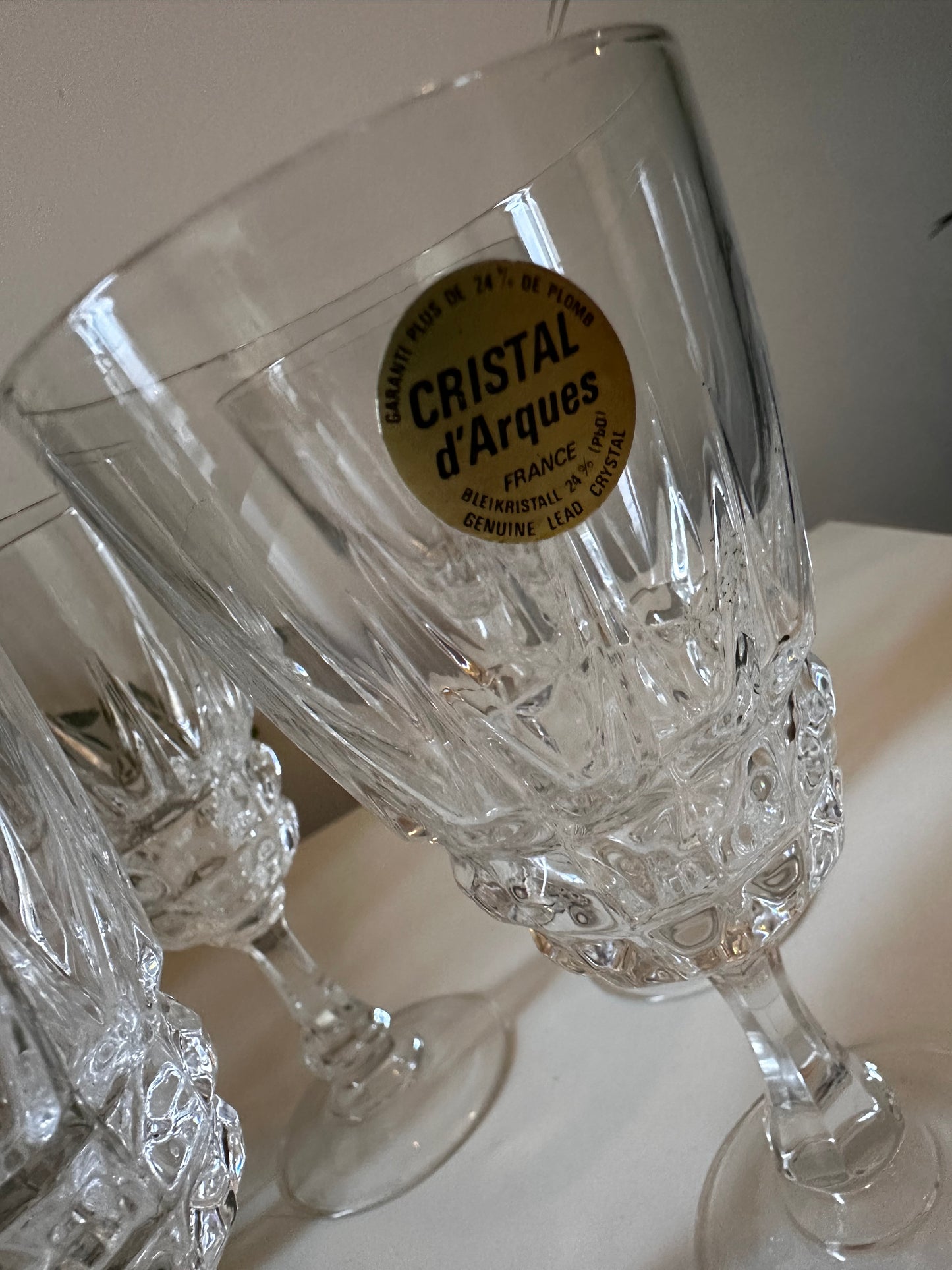 Cristal D’Argeus wijnglazen