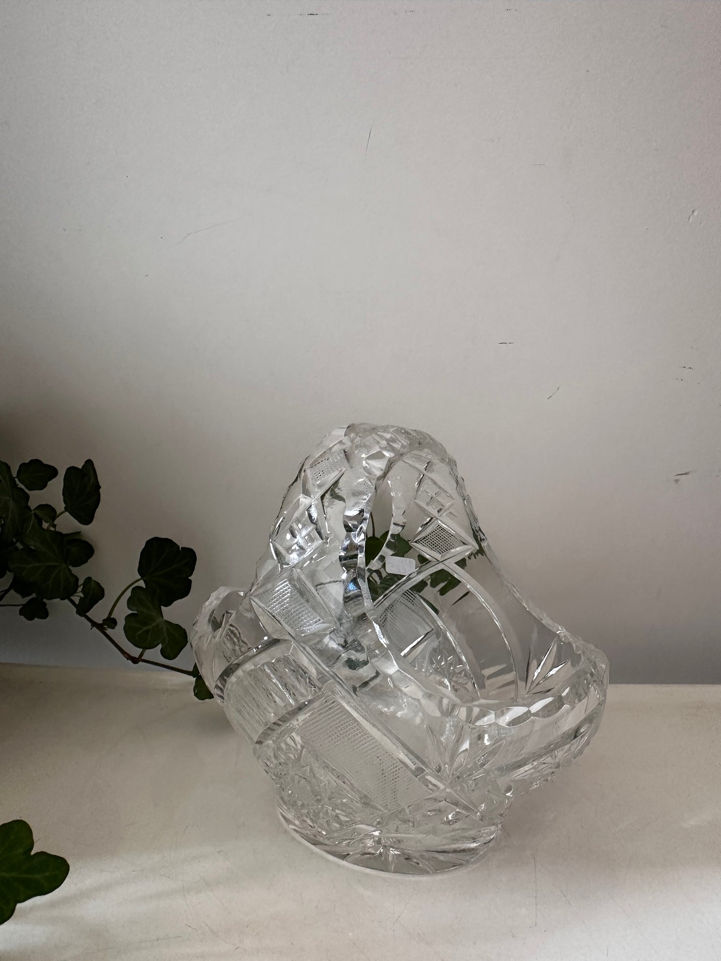 Zwaar kristallen bonbonnière