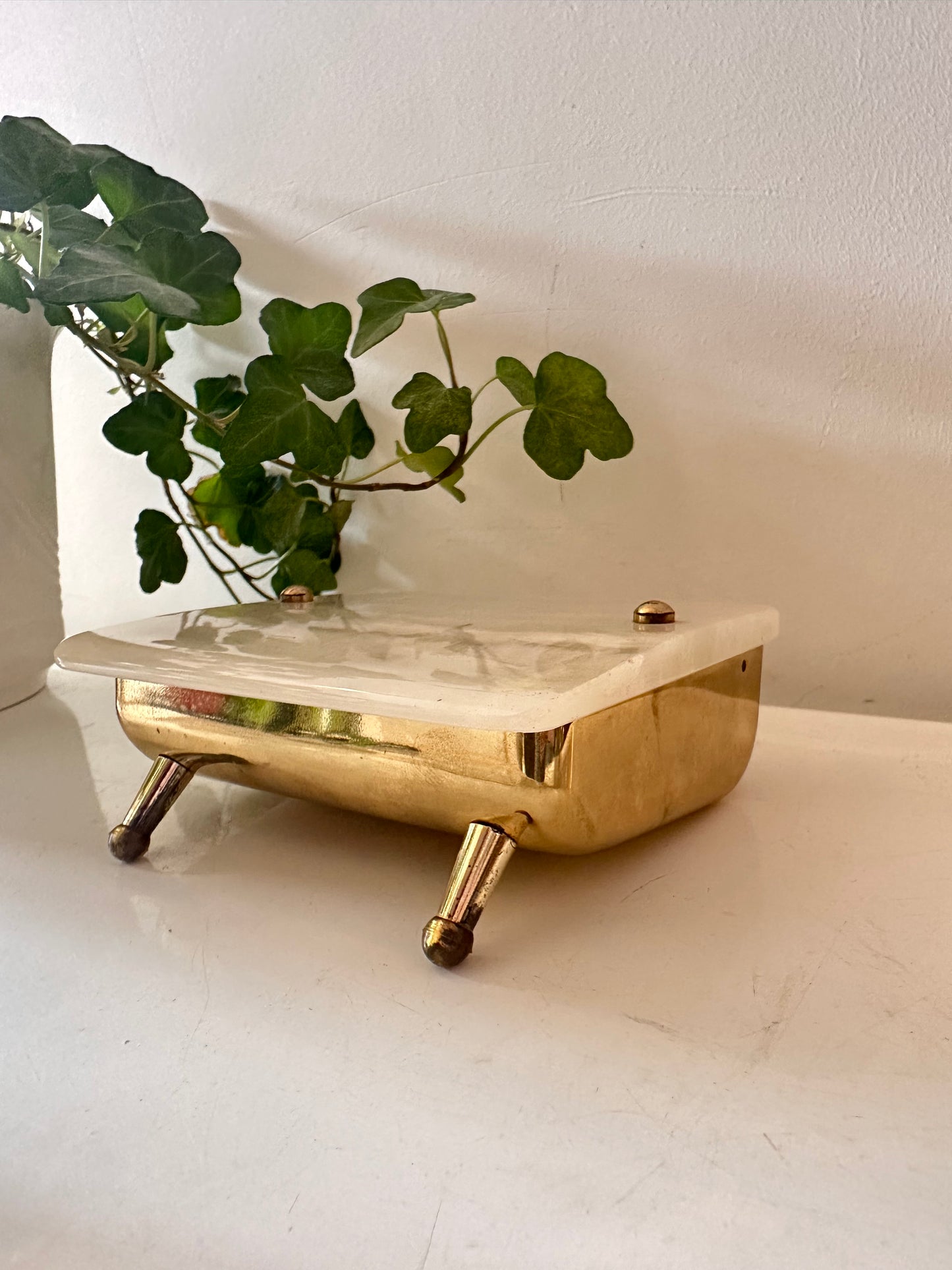 Onyx bewaardoosje oorspronkelijk sigaretten doosje