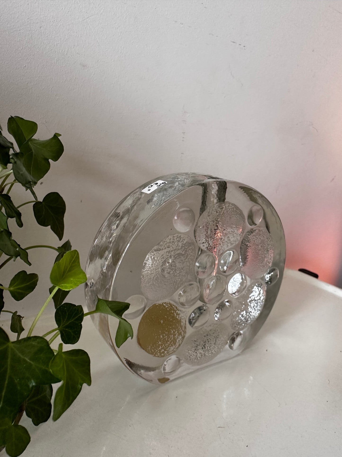 Solifleur kristallen blockvaas