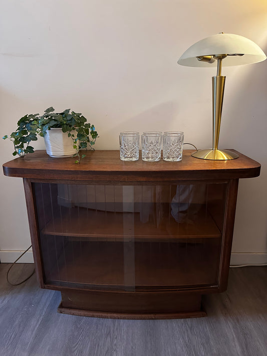 Vitrine kastje dressoir jaren 60
