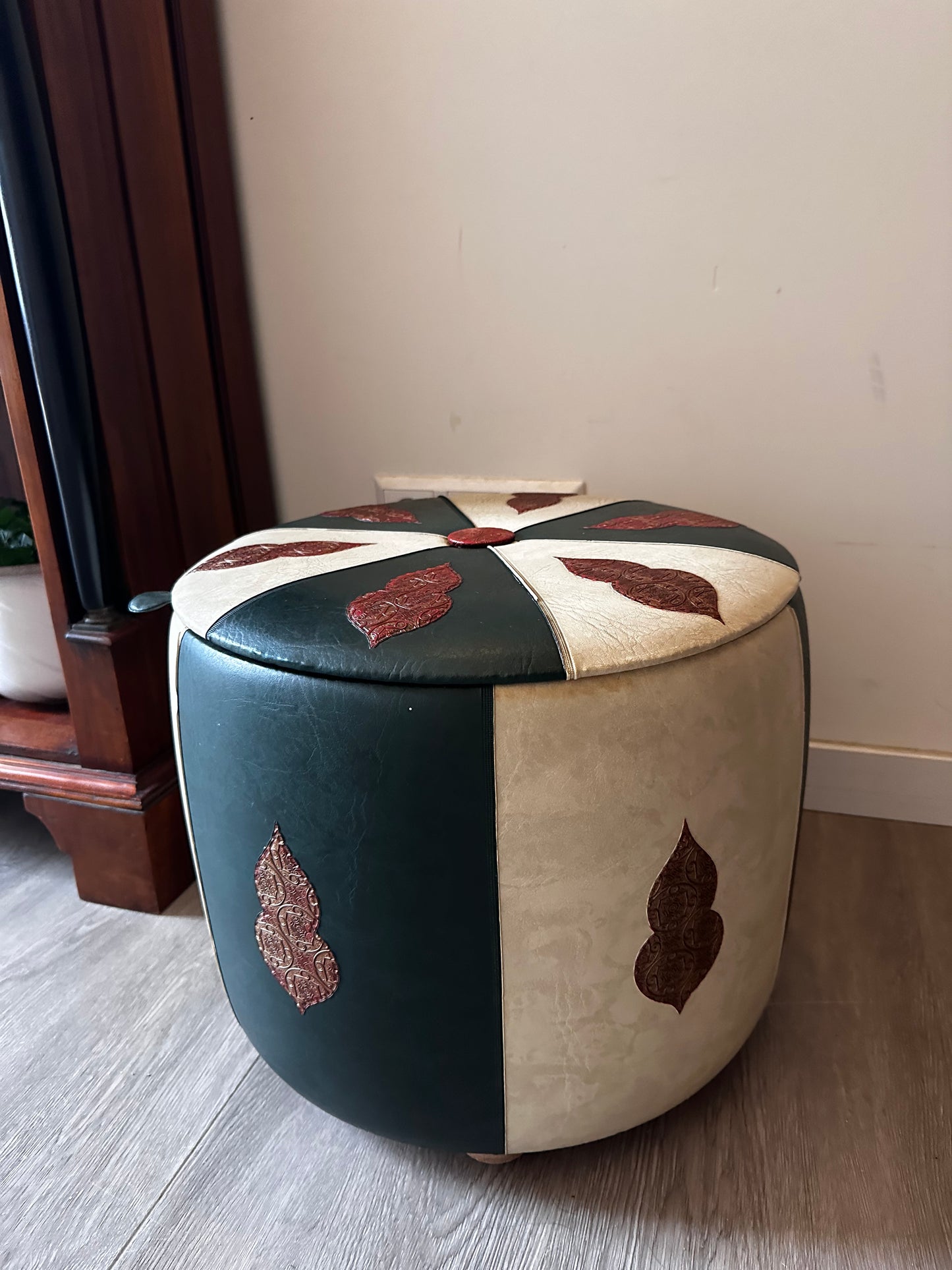 Skai poef vintage jaren 70