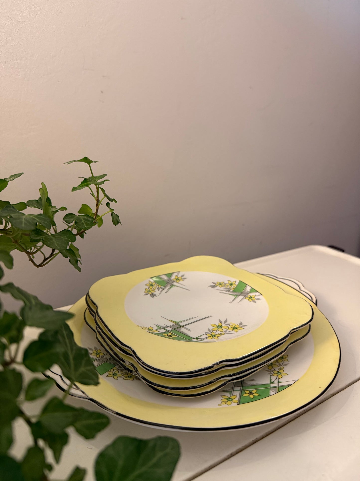 Art Deco gebaksset