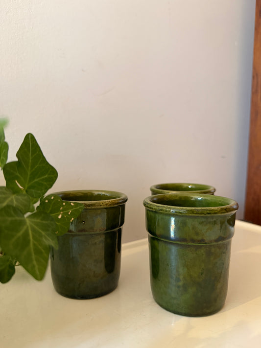 Set van 3 Mid Century koffiemokken