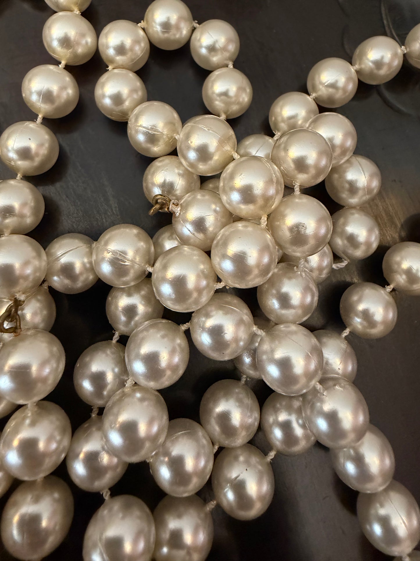 Waanzinnig leuke lange parelketting