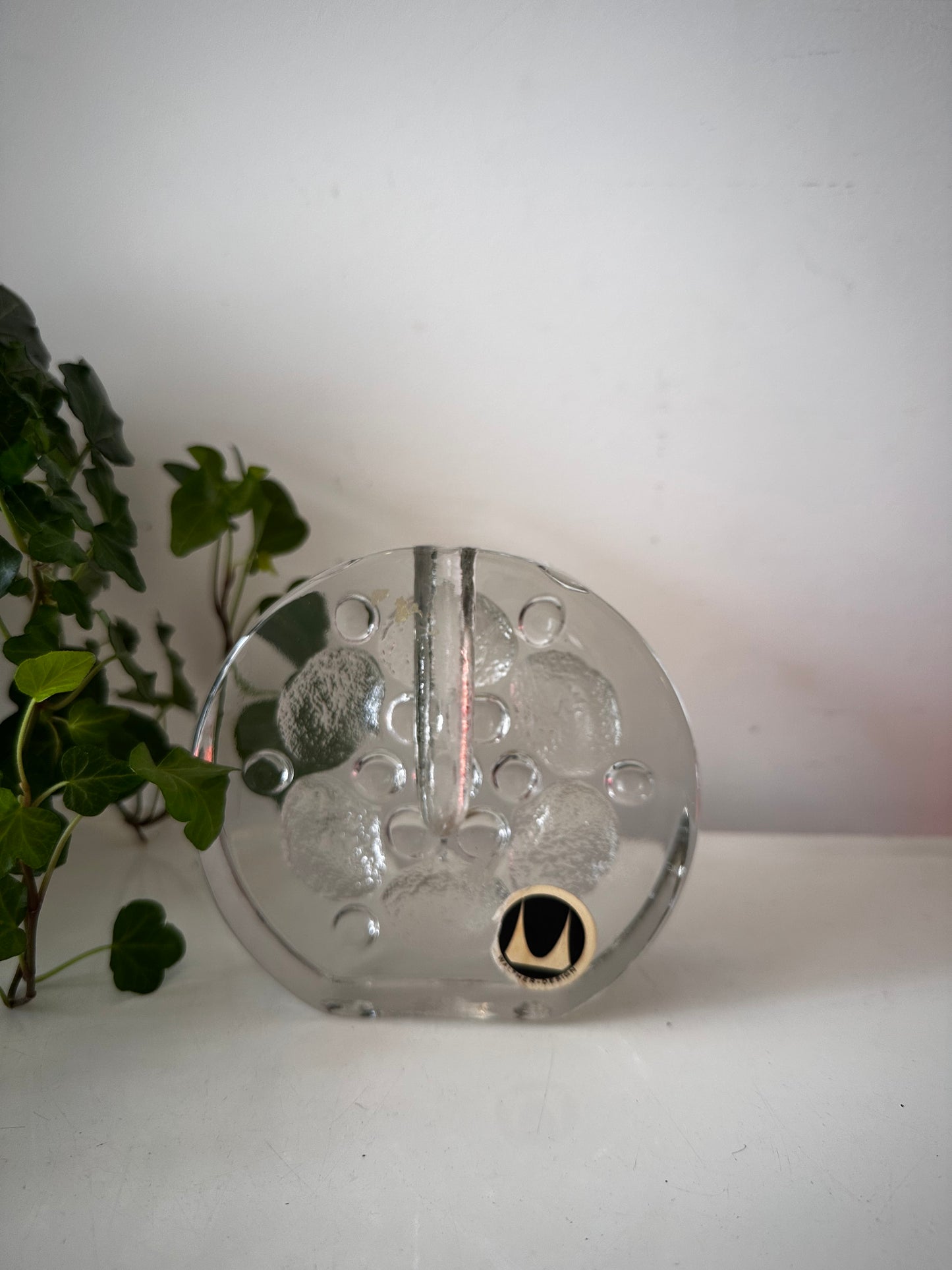 Solifleur kristallen blockvaas