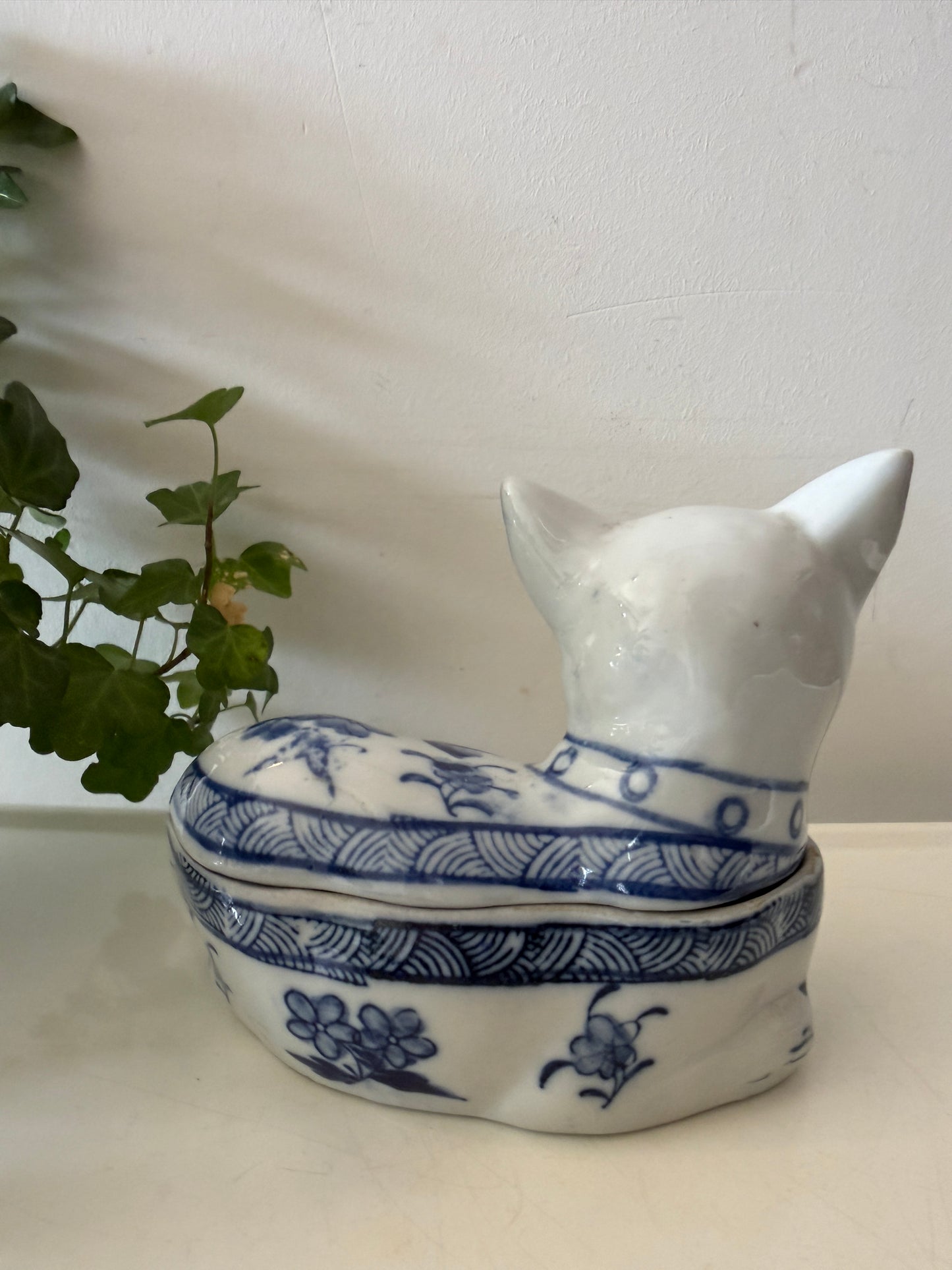 Keramieken katten doosje